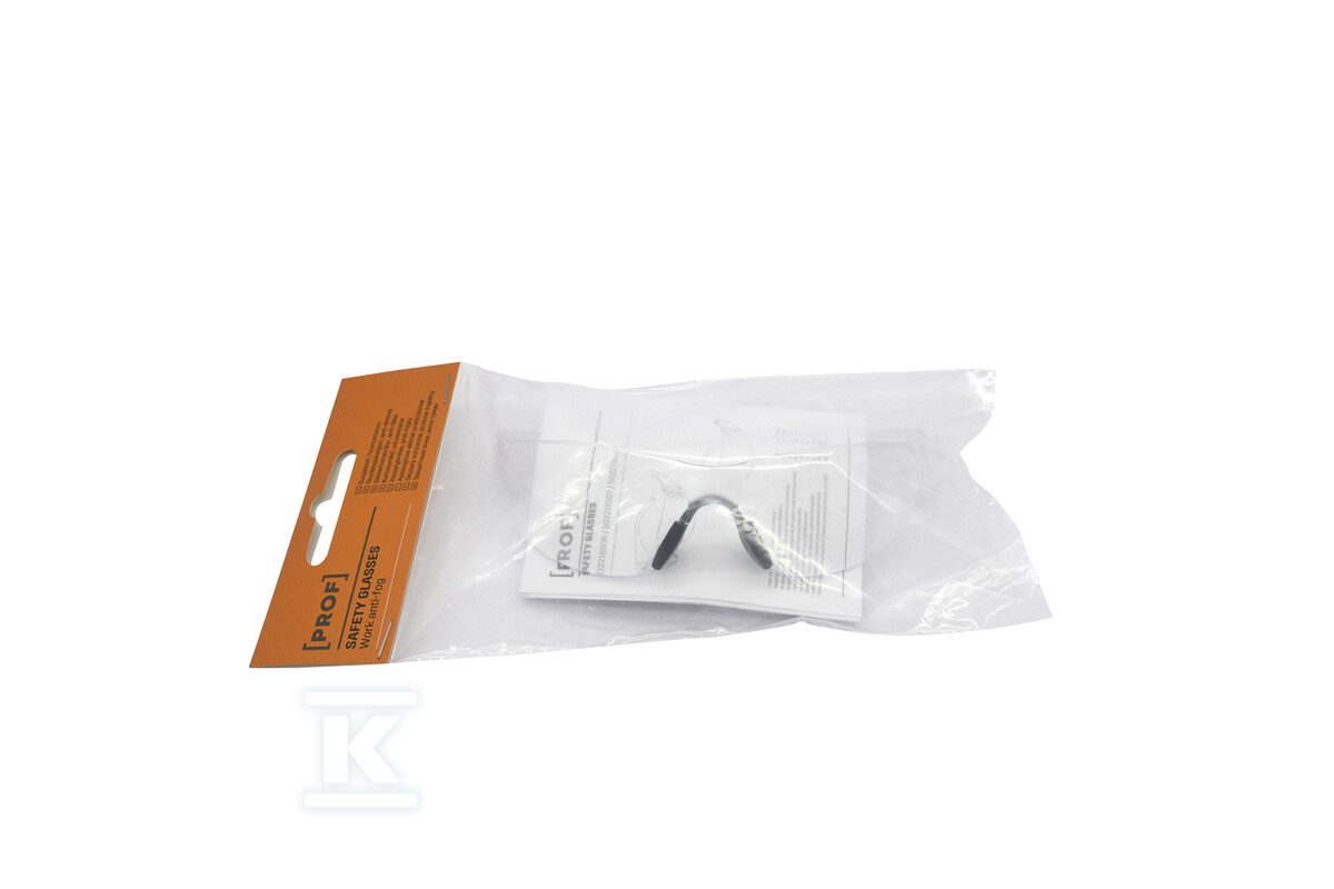 Okulary ochronne WORK przeciwmgielne - 502218507