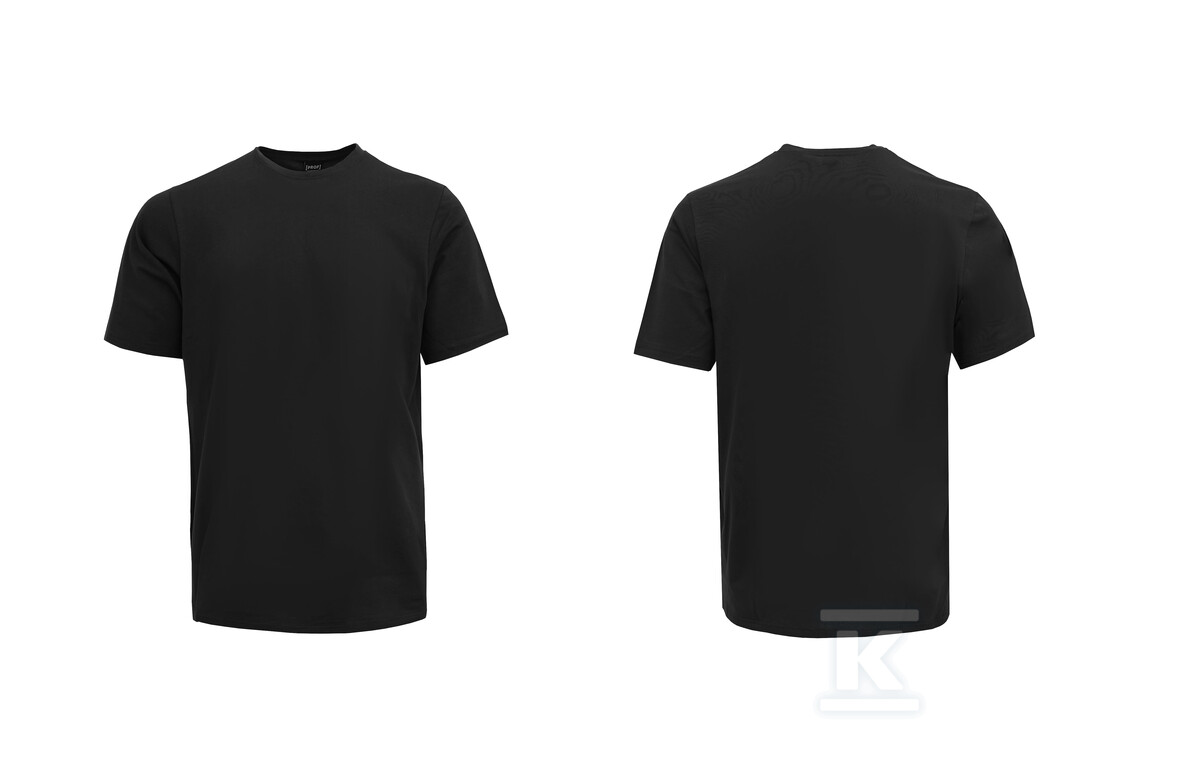 Chemise de travail BCI en coton noir M - 502577268