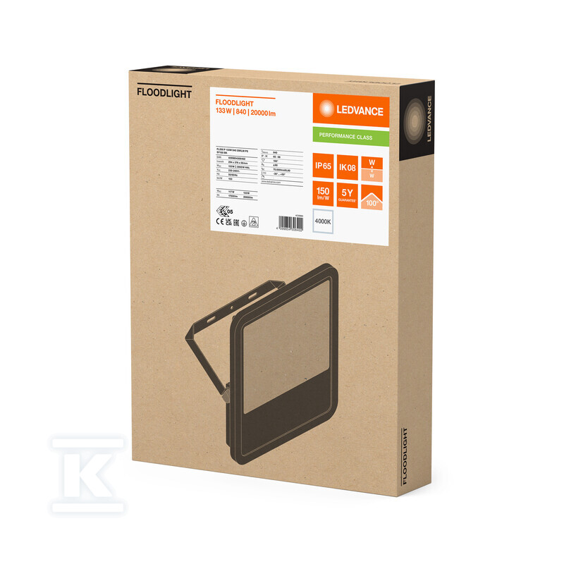 Прожектор Floodlight 200 P 133W 20KLM - 4099854306402