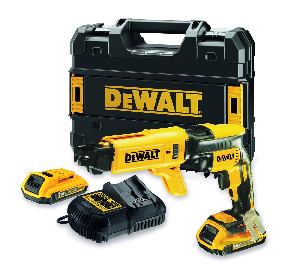 18V XR Викрутка для гіпсокартону 2 X - DCF620D2K-QW