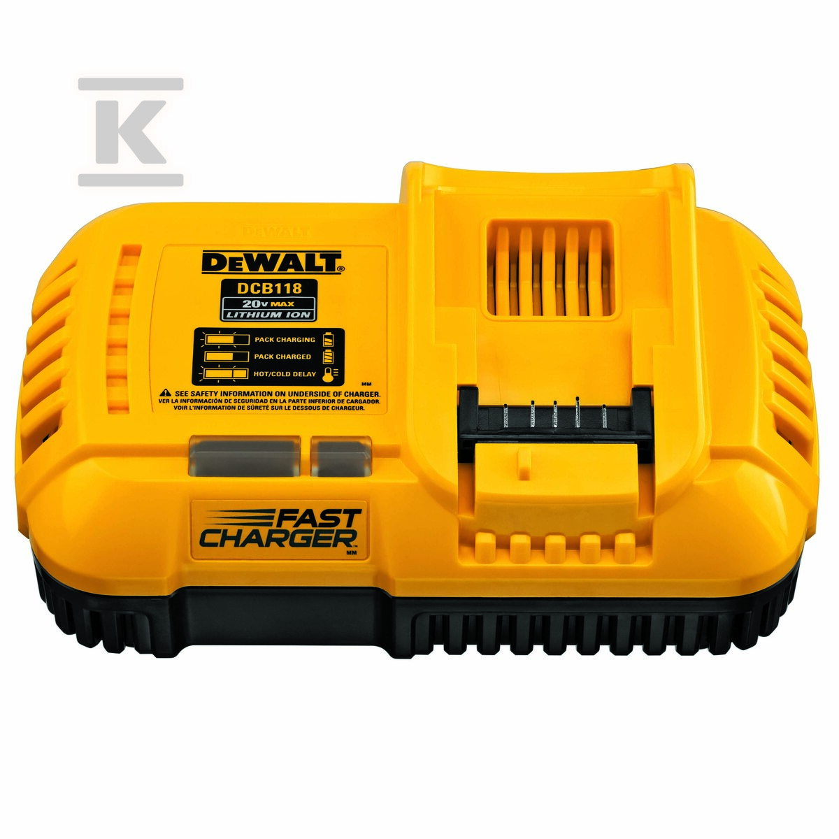 Швидка зарядка DEWALT XR 8.0A DCB118-QW - DCB118-QW