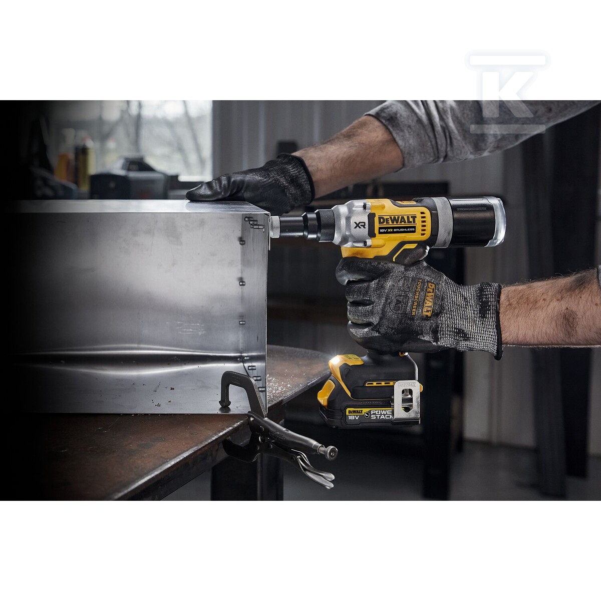 Nitownica Akumulatorowa DEWALT XR 18V - DCF414E2GT-QW