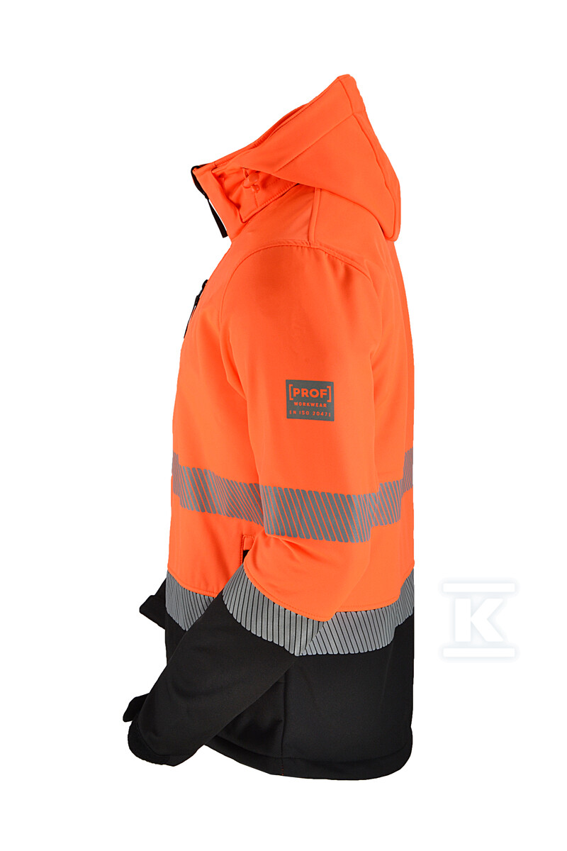 Kurtka robocza softshell odblaskowa - 502072358