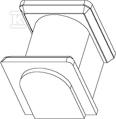 Long connector 85mm, emergency call - PMR490