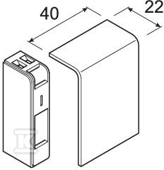 Tip 20x55, maple - SL200556D3