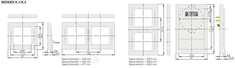 Cadru simplu alb ca zăpada K.1 - 13137009