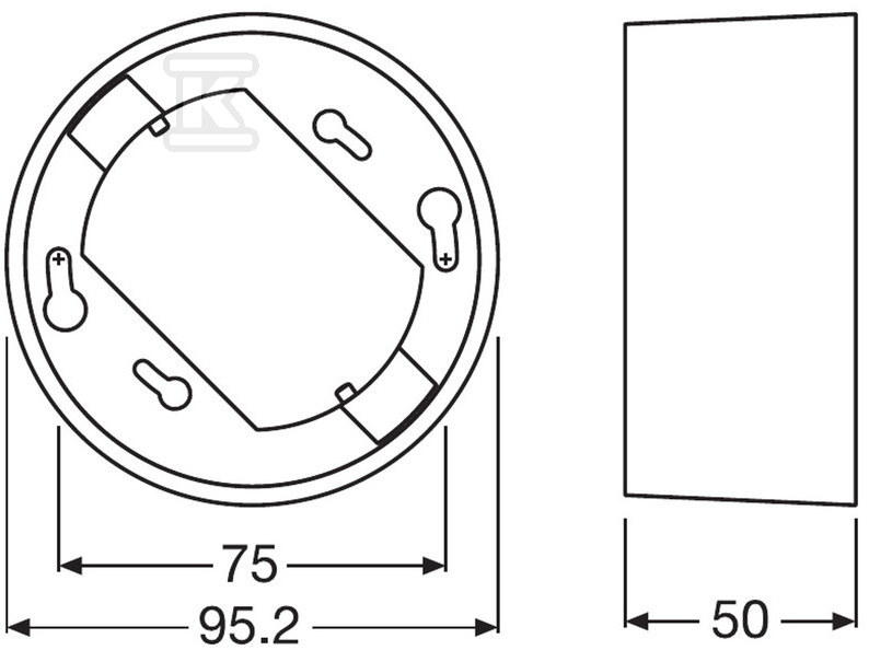 Adapter montażowy LUXeye - 4052899988729