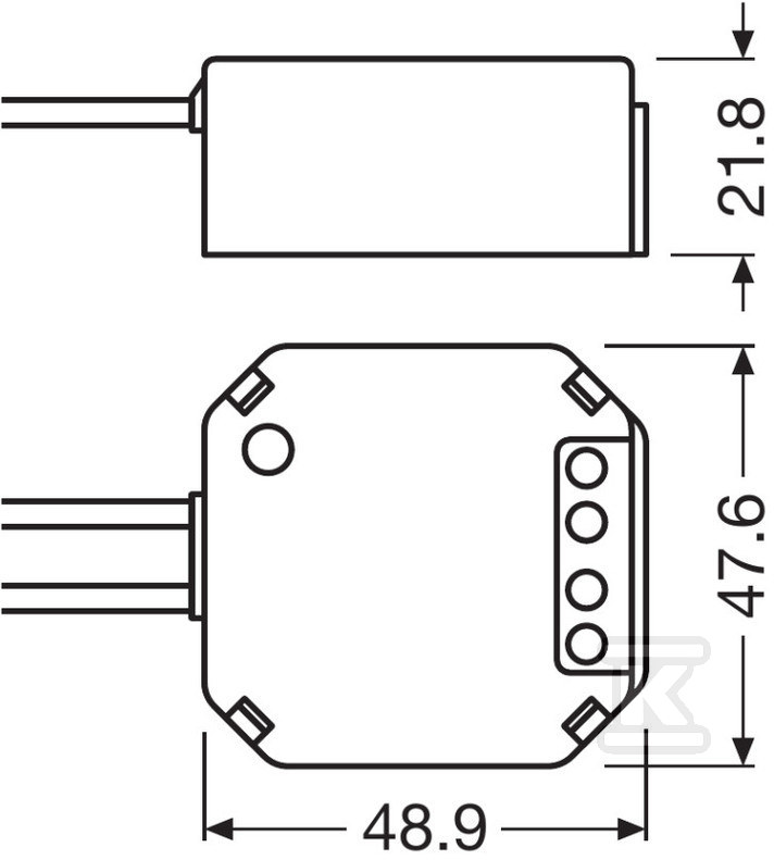 Sterownik DALI Bluetooth Control DALI - 4052899544819