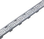 Linear grate for WaterLine channels, ATHENS model 300 MM