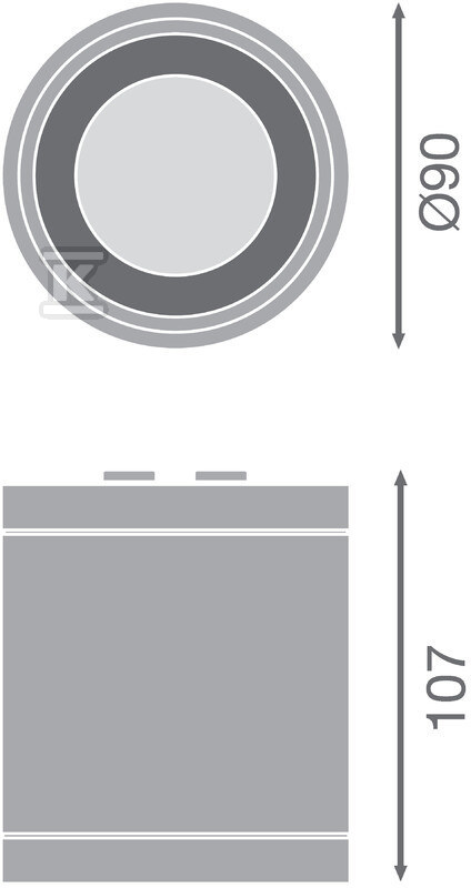 Oprawa LED DOWNLIGHT SURFACE 90mm 15W - 4058075769021