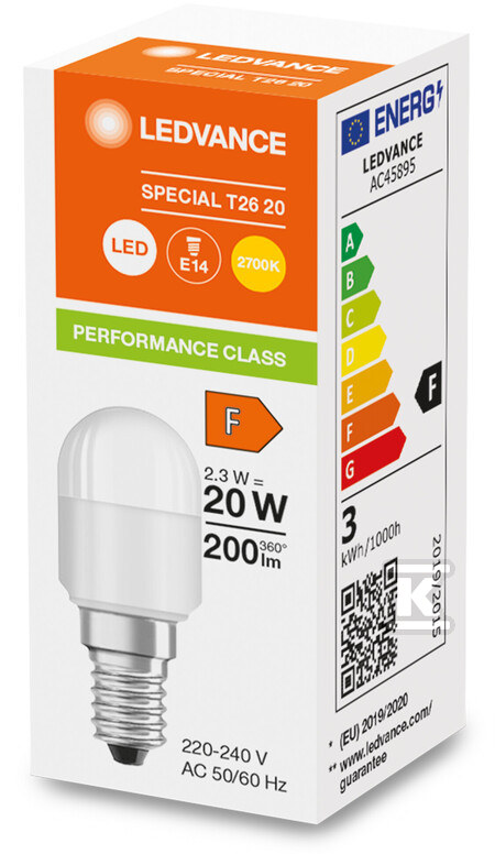 Лампа LED PERFORMANCE CLASS SPECIAL T26 - 4099854066993