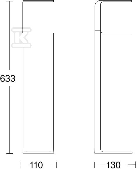 Corp de iluminat de grădină Steinel - ST055479