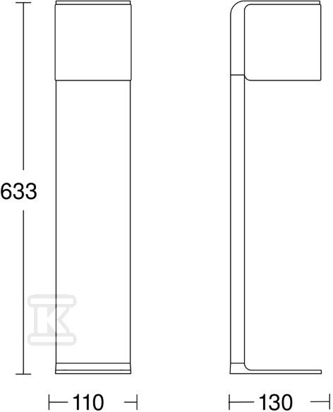 Corp de iluminat de grădină Steinel - ST055486