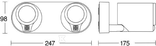 Proiector LED Steinel Spot DUO - ST058647