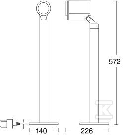 Steinel Spot Way Nightautomatic GU10 - ST058678