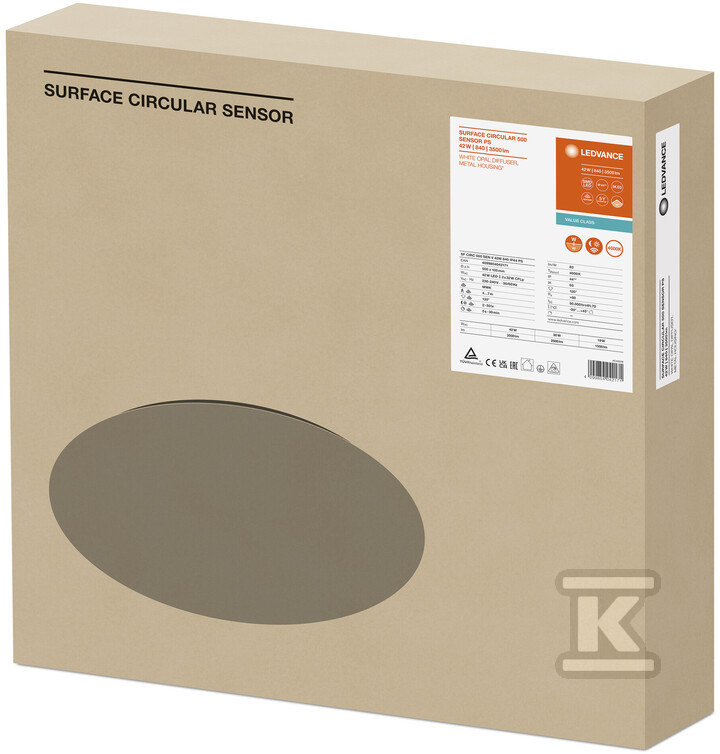 Oprawa ścienna LED SURFACE CIRC 500 42W - 4099854042171