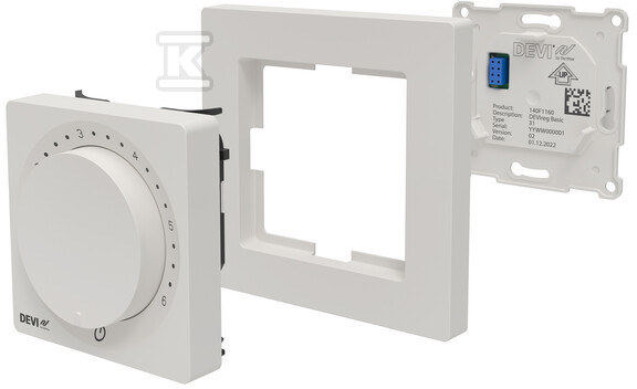 DEVIreg™ Basic Thermostat is a - 140F1160