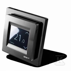 Devireg Touch thermostat - black color - 140F1069