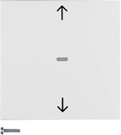 Przycisk żaluzjowy komfort do sterownika żaluzjowego, biały, S.1/B.3/B.7