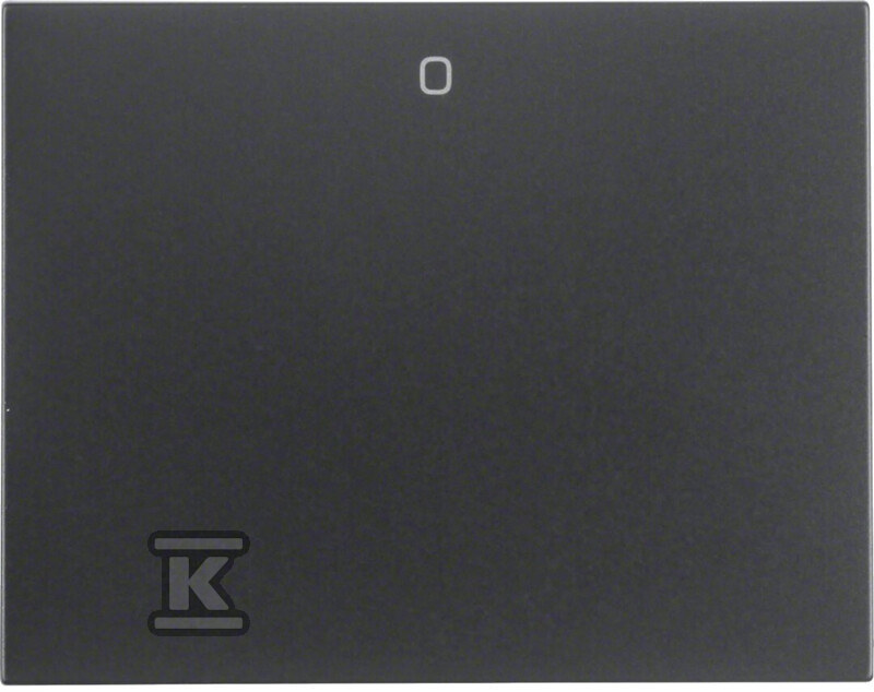 Klawisz z nadrukiem "0", ant mat, - 14257106