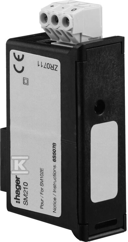 Moduł komunikacyjny RS485/Modbus SM102E - SM210