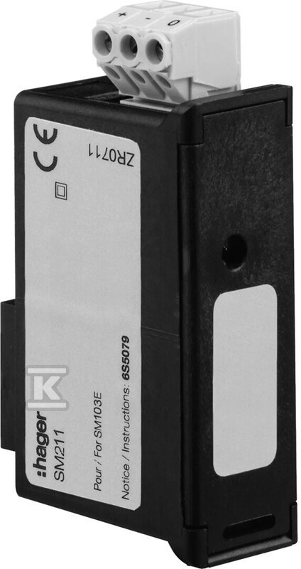 Moduł komunikacyjny RS485/Modbus SM103E - SM211