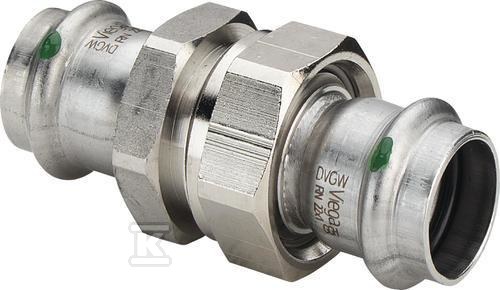 Coupling with SC 15 stainless steel - - 437381