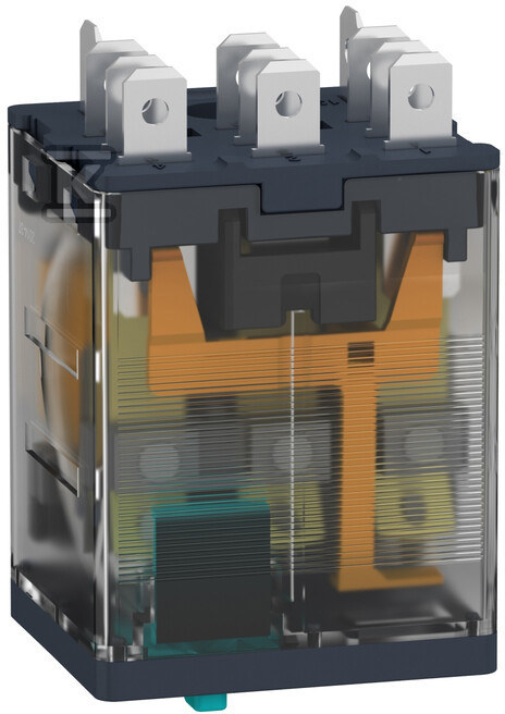 Dugós teljesítményrelé LED-del, 24 V DC - RPM32BD
