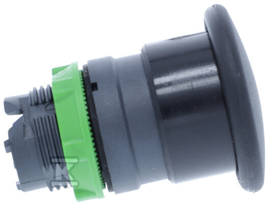 Push button Ø40mm black momentary - ZB5AC2