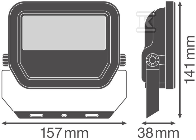 Naświetlacz Floodlight 20 P 17W 2K4LM - 4099854305788