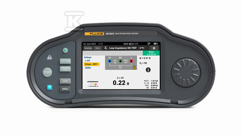 Wielofunkcyjny tester instalacji Fluke - 5580834