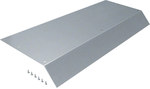 Pokrywa kanału napodłogowego przedłużony 1-stronna skos 800 mm 200x70 mm stal, TEHALIT.AK