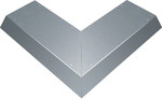 Pokrywa kanału napo kąt zewnętrzny 1-stronna skos  800 mm 250x70 mm stal, TEHALIT.AK