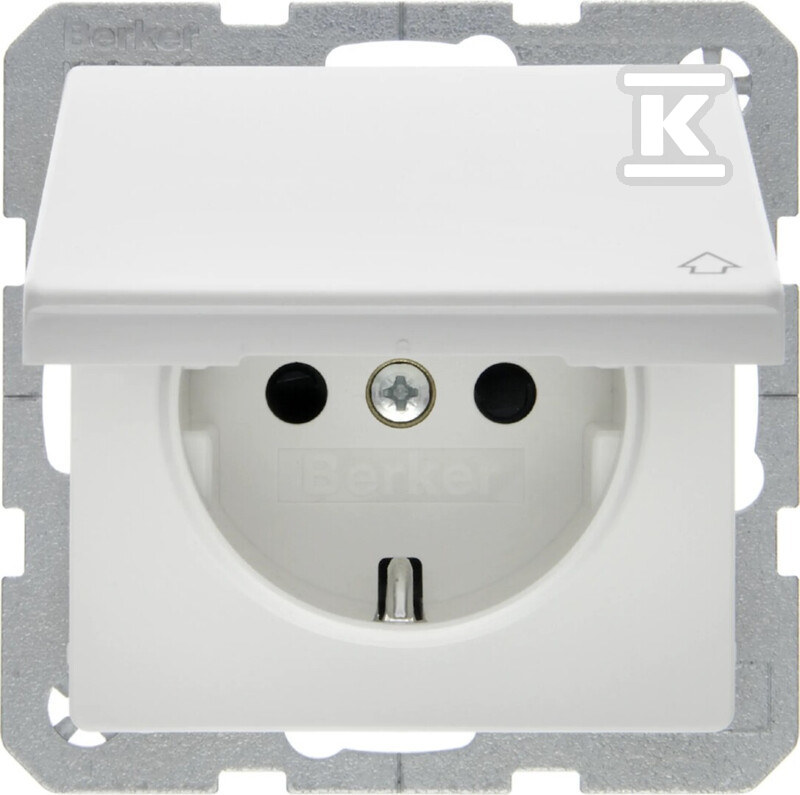 Gniazdo SCHUKO kompletne z pokrywą - 47516089
