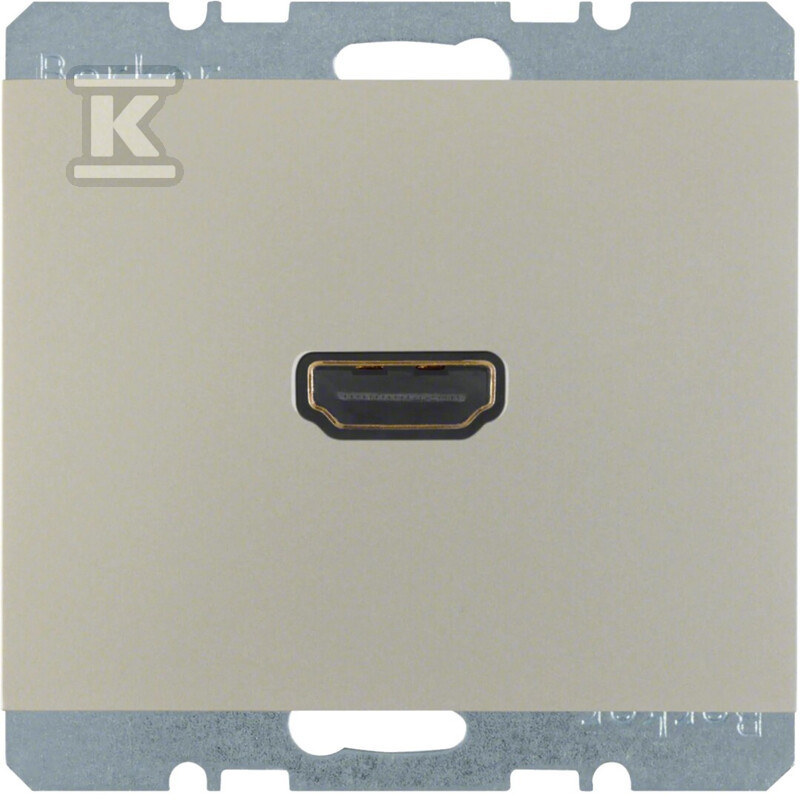 Gniazdo HDMI, stal szlachetna, - 3315427004