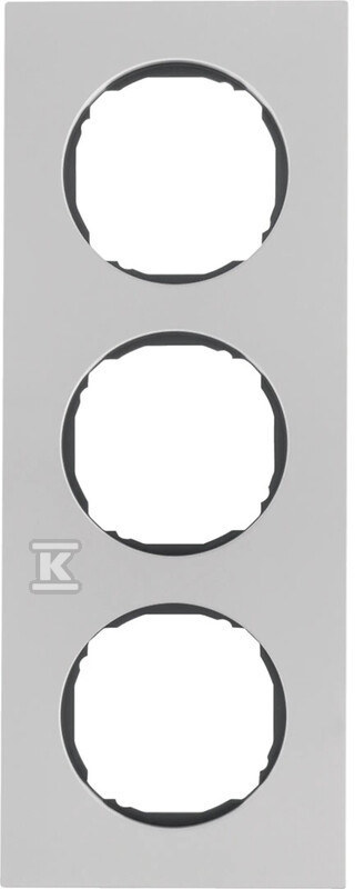 Ramka 3-krotna, stal szlachetna, R.8 - 10132614