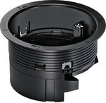 Puszka instalacyjna R02 do puszki podłogowej czarny, TEHALIT.VE-EE