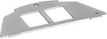 Płytka montażowa 2xRJ Typ 01 Keystone 19, 3x14, 8, TEHALIT.VE-EE