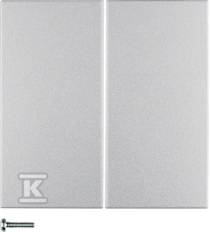 Przycisk 2-krotny alu, quicklink, - 85146183