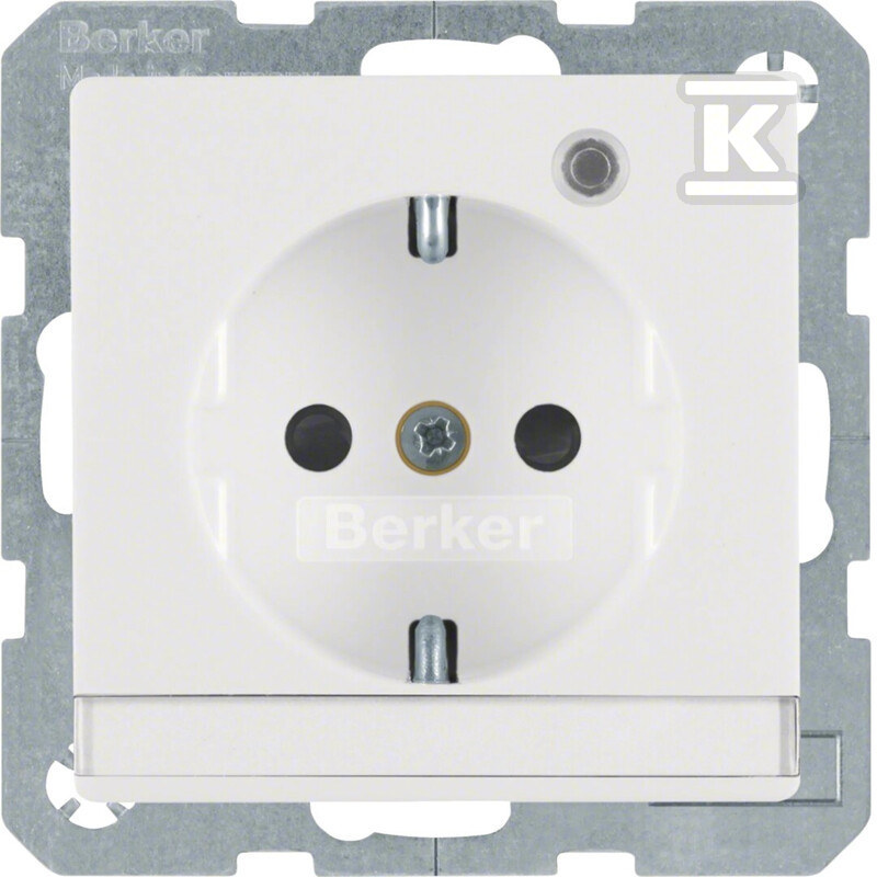 Gniazdo SCHUKO z lamką kontrolną i - 41106089