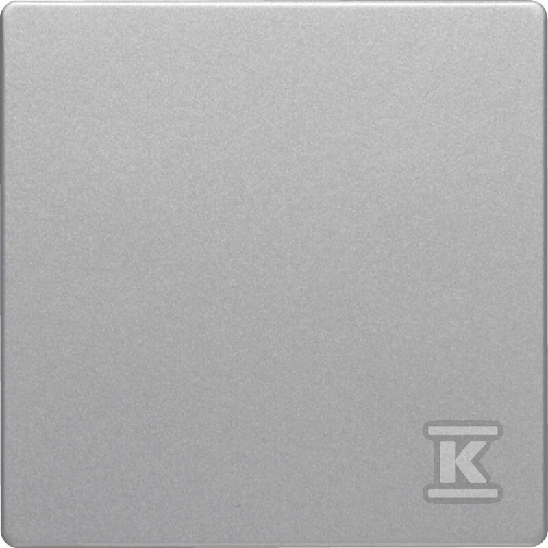 Przycisk 1-krotny alu aksamit, - 85145124
