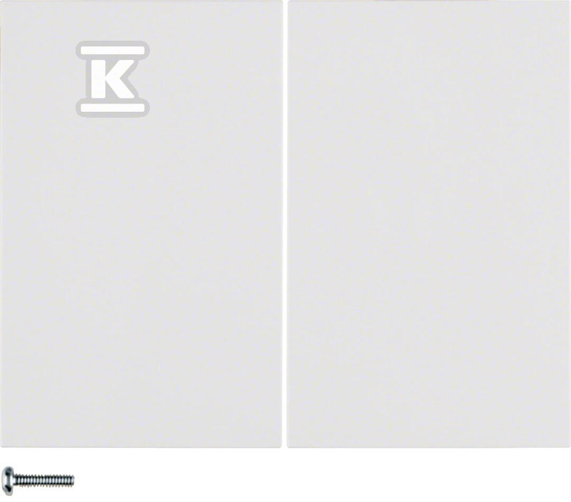 Przycisk 2-krotny biały, quicklink, K.1 - 85146179