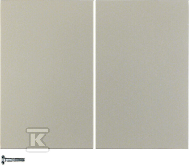 Przycisk 2-krotny, stal szlachetna, - 85146173