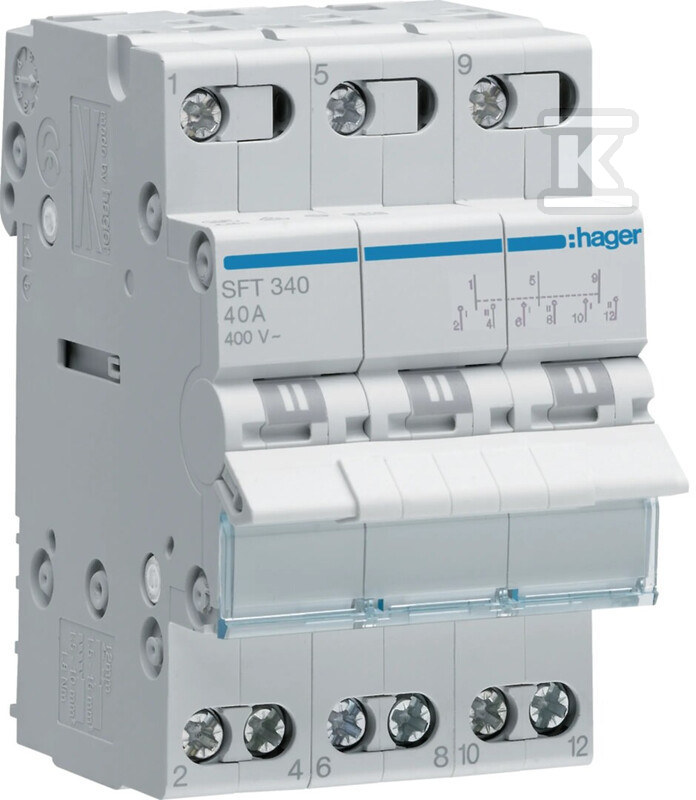 Перемикач інсталяційний модульний - SFT340
