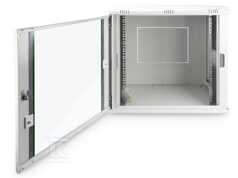 Szafa sieciowa wisząca DYNAmic 19" 12U - DN-19 12U-6/6-EC