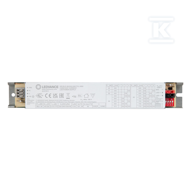 Блок живлення LED постійного струму DR - 4099854258534