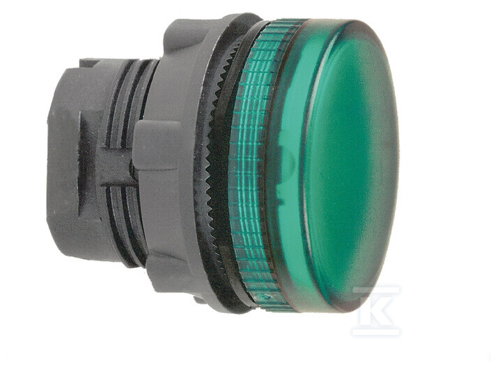 Lâmpada sinalizadora verde lâmpada BA - ZB5AV03