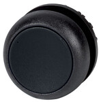 Drive M22S-D-S Black flat button with spring return