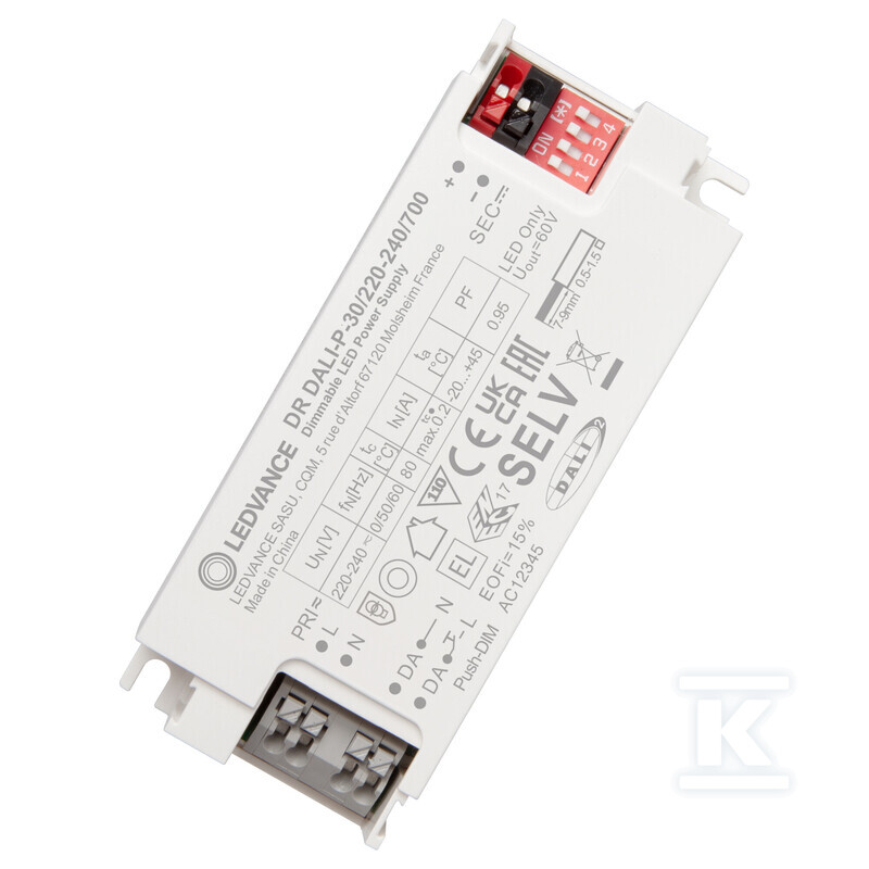Zasilacz DR DALI-PFM 30/220-240/700 G3 - 4058075845367