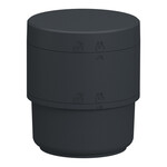 Базовий модуль, світлова колона Harmony XVB7, Ø70mm, база 24V AC/DC з адаптером і кришкою, сірий